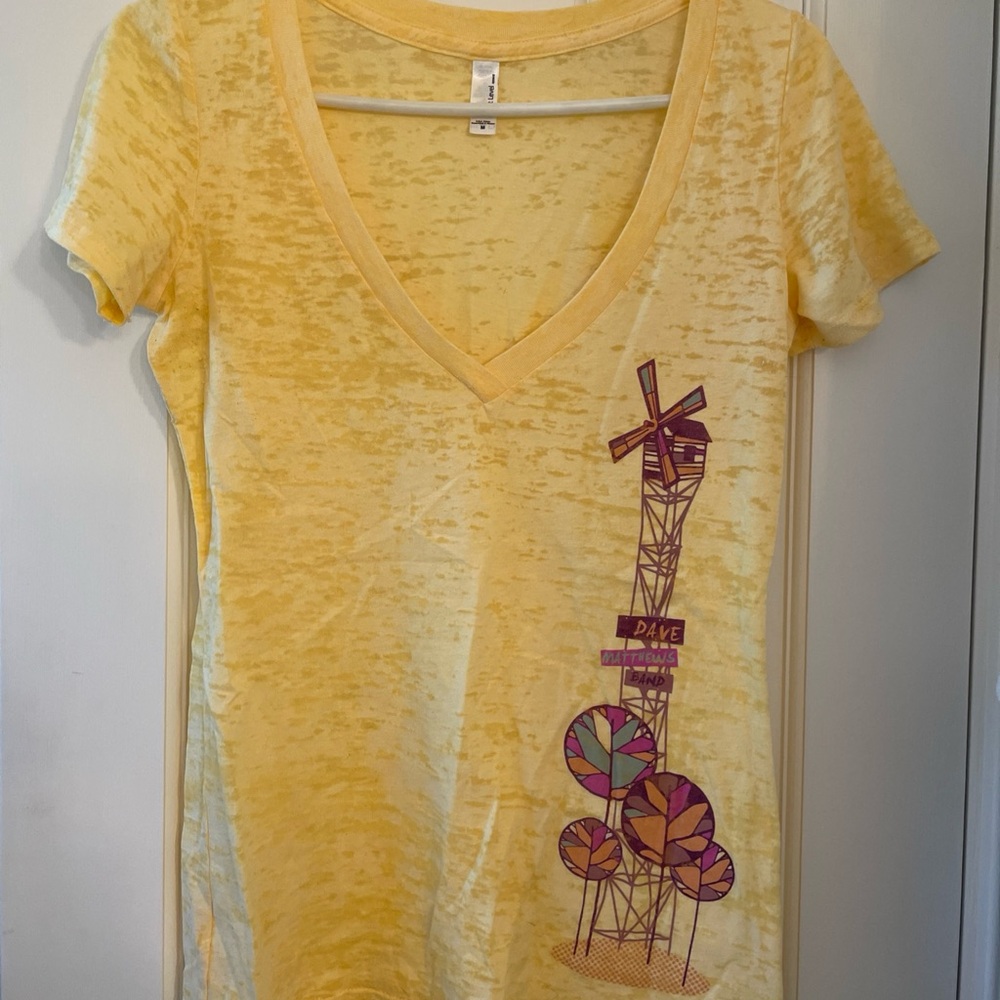 Dave Matthews concert t-shirt